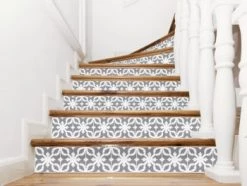 Le Grand Cirque Crédences Contremarches Adhésives Castiglione Gris 20cmx4m -Plaques et lettrages Soldes contremarches adhesives castiglione gris 20cmx4m 3