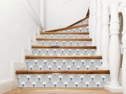 Le Grand Cirque Crédences Contremarches Adhésives Masjestic Bleu-gris 20cmx4m