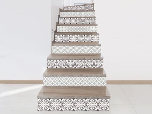 Le Grand Cirque Crédences Contremarches Adhésives Olson Gris 15cmx4m 5 Le Grand Cirque Crédences Contremarches Adhésives Olson Gris 15cmx4m – Image 3