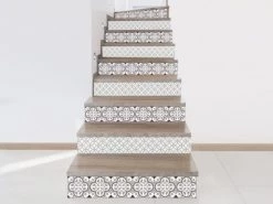 Le Grand Cirque Crédences Contremarches Adhésives Olson Gris 20cmx4m -Plaques et lettrages Soldes contremarches adhesives olson gris 20cmx4m 2