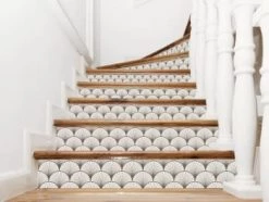 Le Grand Cirque Crédences Contremarches Adhésives Seigaiha Noir 15cmx4m 12 Le Grand Cirque Crédences Contremarches Adhésives Seigaiha Noir 15cmx4m -Plaques et lettrages Soldes contremarches adhesives seigaiha beige 15cmx4m 5