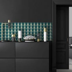 Ciment Factory Crédences Crédence Adhésive Art Déco Georges 200x60cm -Plaques et lettrages Soldes credence adhesive art deco georges 200x60cm 22