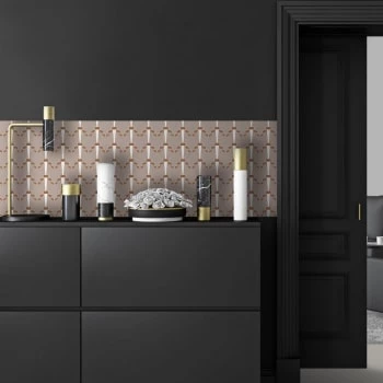 Ciment Factory Crédences Crédence Adhésive Art Déco Georges 200x60cm 6 Ciment Factory Crédences Crédence Adhésive Art Déco Georges 200x60cm – Image 4