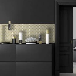 Ciment Factory Crédences Crédence Adhésive Art Déco Georges 200x60cm