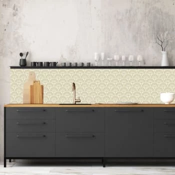 Ciment Factory Crédences Crédence Adhésive Art Déco Jean 200x40cm 8 Ciment Factory Crédences Crédence Adhésive Art Déco Jean 200x40cm – Image 6