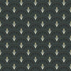 Ciment Factory Crédences Crédence Adhésive Art Déco Jean 200x60cm -Plaques et lettrages Soldes credence adhesive art deco jean 200x60cm 15