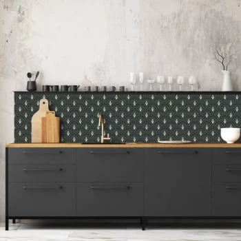 Ciment Factory Crédences Crédence Adhésive Art Déco Jean 200x60cm 8 Ciment Factory Crédences Crédence Adhésive Art Déco Jean 200x60cm – Image 6