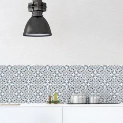 Ciment Factory Crédences Crédence Adhésive Carreaux De Ciment Bertille 200x40cm 13 Ciment Factory Crédences Crédence Adhésive Carreaux De Ciment Bertille 200x40cm -Plaques et lettrages Soldes credence adhesive carreaux de ciment bertille 200x40cm 11