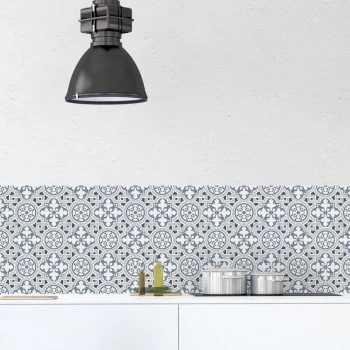 Ciment Factory Crédences Crédence Adhésive Carreaux De Ciment Bertille 200x40cm 8 Ciment Factory Crédences Crédence Adhésive Carreaux De Ciment Bertille 200x40cm – Image 6