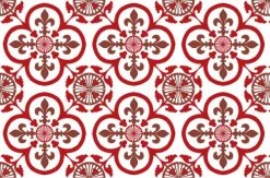 Ciment Factory Crédences Crédence Adhésive Carreaux De Ciment Garance 200x40cm -Plaques et lettrages Soldes credence adhesive carreaux de ciment garance 200x40cm 20