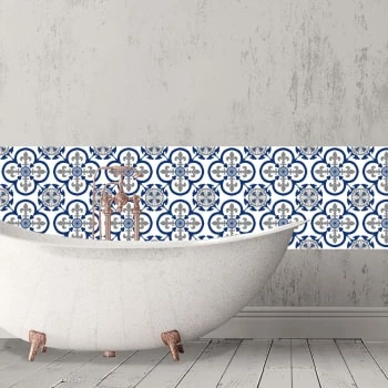 Ciment Factory Crédences Crédence Adhésive Carreaux De Ciment Garance 200x40cm 8 Ciment Factory Crédences Crédence Adhésive Carreaux De Ciment Garance 200x40cm – Image 6