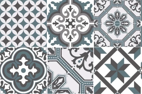 Ciment Factory Crédences Crédence Adhésive Carreaux De Ciment Ginette 200x40cm 4 Ciment Factory Crédences Crédence Adhésive Carreaux De Ciment Ginette 200x40cm – Image 2