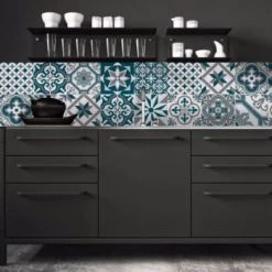 Ciment Factory Crédences Crédence Adhésive Carreaux De Ciment Ginette 200x40cm 12 Ciment Factory Crédences Crédence Adhésive Carreaux De Ciment Ginette 200x40cm -Plaques et lettrages Soldes credence adhesive carreaux de ciment ginette 200x40cm 22