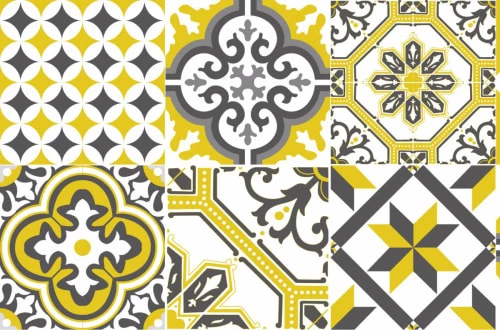 Ciment Factory Crédences Crédence Adhésive Carreaux De Ciment Ginette 200x40cm 4 Ciment Factory Crédences Crédence Adhésive Carreaux De Ciment Ginette 200x40cm – Image 2