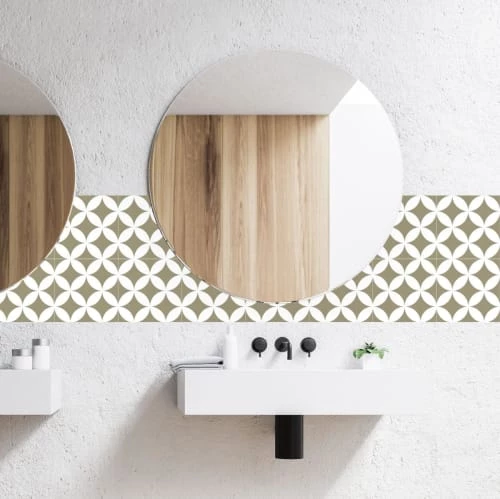 Ciment Factory Crédences Crédence Adhésive Carreaux De Ciment Louison 200x40cm 3 Ciment Factory Crédences Crédence Adhésive Carreaux De Ciment Louison 200x40cm