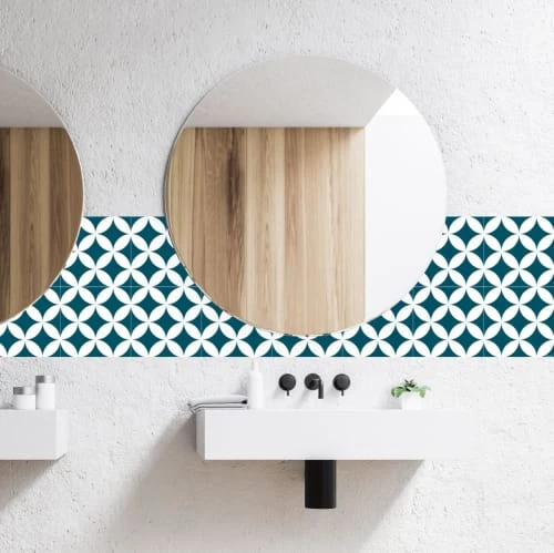 Ciment Factory Crédences Crédence Adhésive Carreaux De Ciment Louison 200x40cm 3 Ciment Factory Crédences Crédence Adhésive Carreaux De Ciment Louison 200x40cm