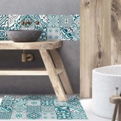 Ciment Factory Crédences Crédence Adhésive Carreaux De Ciment Madeleine 200x40cm -Plaques et lettrages Soldes credence adhesive carreaux de ciment madeleine 200x40cm 20