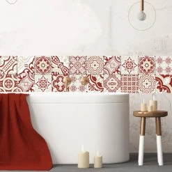 Ciment Factory Crédences Crédence Adhésive Carreaux De Ciment Madeleine 200x60cm 10 Ciment Factory Crédences Crédence Adhésive Carreaux De Ciment Madeleine 200x60cm -Plaques et lettrages Soldes credence adhesive carreaux de ciment madeleine 200x60cm 32