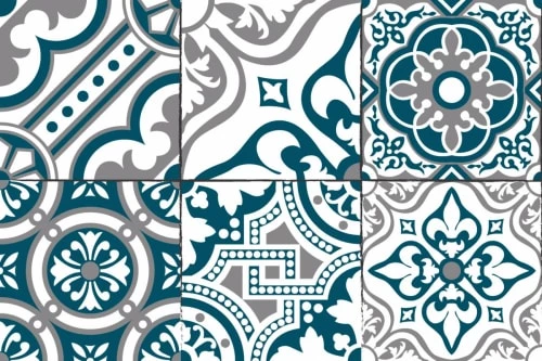 Ciment Factory Crédences Crédence Adhésive Carreaux De Ciment Madeleine 200x60cm 4 Ciment Factory Crédences Crédence Adhésive Carreaux De Ciment Madeleine 200x60cm – Image 2