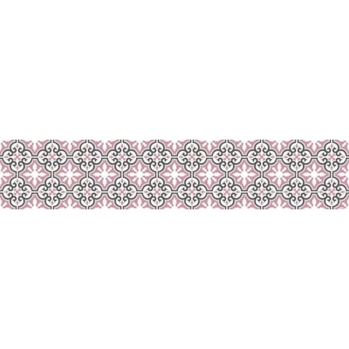 Ciment Factory Crédences Crédence Adhésive Carreaux De Ciment Simone 200x40cm 5 Ciment Factory Crédences Crédence Adhésive Carreaux De Ciment Simone 200x40cm – Image 3