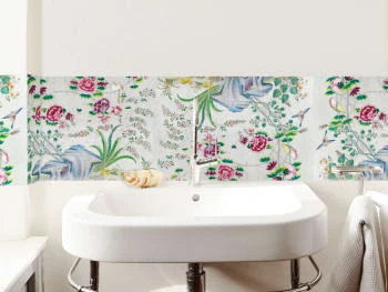 Le Grand Cirque Crédences Crédence Adhésive Chinoiseries Gris 40cmx2m 7 Le Grand Cirque Crédences Crédence Adhésive Chinoiseries Gris 40cmx2m – Image 5