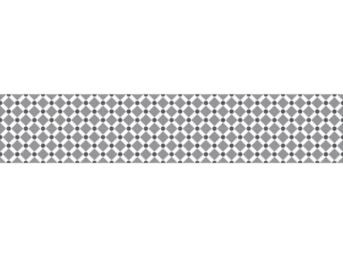 Le Grand Cirque Crédences Crédence Adhésive Cordoba Gris Moyen 40cmx2m 4 Le Grand Cirque Crédences Crédence Adhésive Cordoba Gris Moyen 40cmx2m – Image 2