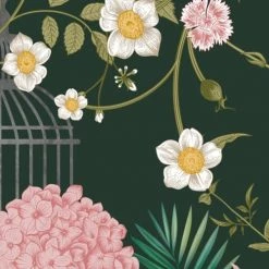 99Déco Crédences Crédence Adhésive Cuisine Floral - Fond De Hotte L.90 X H.70 Cm -Plaques et lettrages Soldes credence adhesive cuisine floral fond de hotte l 90 x h 70 cm 2