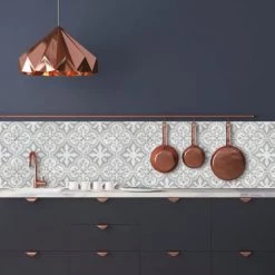 Ciment Factory Crédences Crédence Adhésive Effet De Matière Béton 200x40cm -Plaques et lettrages Soldes credence adhesive effet de matiere beton 200x40cm 41