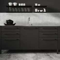 Ciment Factory Crédences Crédence Adhésive Effet De Matière Béton 200x40cm