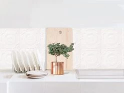 Le Grand Cirque Crédences Crédence Adhésive Gypseries Blanc 40cmx2m