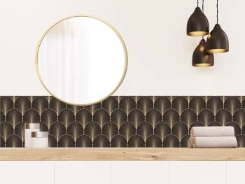 Le Grand Cirque Crédences Crédence Adhésive Klimt Bleu Nuit 40cmx2m 8 Le Grand Cirque Crédences Crédence Adhésive Klimt Bleu Nuit 40cmx2m – Image 6