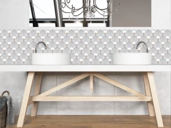 Le Grand Cirque Crédences Crédence Adhésive Majestic Bleu-gris 40cmx2m 7 Le Grand Cirque Crédences Crédence Adhésive Majestic Bleu-gris 40cmx2m – Image 5