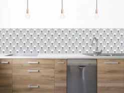 Le Grand Cirque Crédences Crédence Adhésive Majestic Bleu-gris 40cmx2m 13 Le Grand Cirque Crédences Crédence Adhésive Majestic Bleu-gris 40cmx2m -Plaques et lettrages Soldes credence adhesive majestic bleu gris 40cmx2m 4