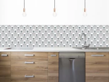 Le Grand Cirque Crédences Crédence Adhésive Majestic Bleu-gris 40cmx2m 8 Le Grand Cirque Crédences Crédence Adhésive Majestic Bleu-gris 40cmx2m – Image 6