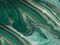 Le Grand Cirque Crédences Crédence Adhésive Marbre Vert 40cmx2m -Plaques et lettrages Soldes credence adhesive marbre vert 40cmx2m 2