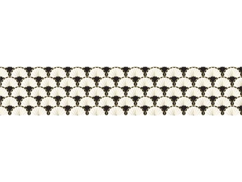 Le Grand Cirque Crédences Crédence Adhésive Nouvelle Vague Noir 40cmx2m 4 Le Grand Cirque Crédences Crédence Adhésive Nouvelle Vague Noir 40cmx2m – Image 2