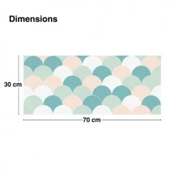 99Déco Crédences Crédence Adhésive Salle De Bain - Lot De 2 L70xH30cm 7 99Déco Crédences Crédence Adhésive Salle De Bain - Lot De 2 L70xH30cm -Plaques et lettrages Soldes credence adhesive salle de bain lot de 2 l70xh30cm 1