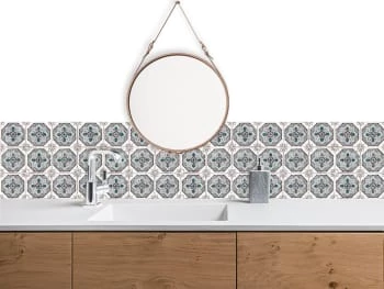 Le Grand Cirque Crédences Crédence Adhésive Sao Bento Bleu Gris 40cmx2m 6 Le Grand Cirque Crédences Crédence Adhésive Sao Bento Bleu Gris 40cmx2m – Image 4