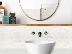Le Grand Cirque Crédences Crédence Adhésive Terrazzo Multicolore 40cmx2m -Plaques et lettrages Soldes credence adhesive terrazzo 40cmx2m 4
