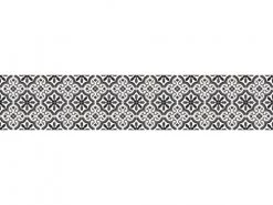 Le Grand Cirque Crédences Crédence Adhésive Trianon Noir 40cmx2m -Plaques et lettrages Soldes credence adhesive trianon noir 40cmx2m 2