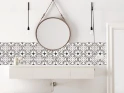 Le Grand Cirque Crédences Crédence Adhésive Tuileries Moka 40cmx2m -Plaques et lettrages Soldes credence adhesive tuileries moka 40cmx2m 4