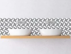 Le Grand Cirque Crédences Crédence Adhésive Valmy Gris 40cmx2m -Plaques et lettrages Soldes credence adhesive valmy gris 40cmx2m 3