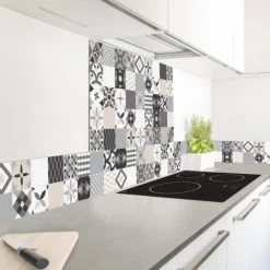 99Déco Crédences Crédence Cuisine En Alu 2 Bandeaux L100xH20cm