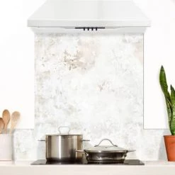 99Déco Crédences Crédence Cuisine En Alu Fond De Hotte L60 X H70cm