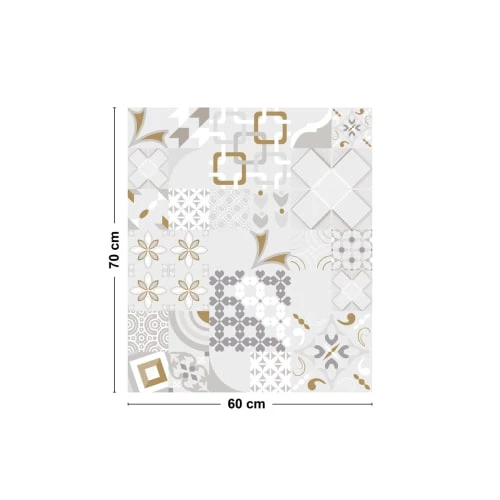 99Déco Crédences Crédence Cuisine En ALU Fond De Hotte L60 X H70cm 5 99Déco Crédences Crédence Cuisine En ALU Fond De Hotte L60 X H70cm – Image 3