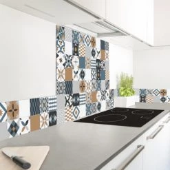 99Déco Crédences Crédence Cuisine En Alu Fond De Hotte L60xH70cm -Plaques et lettrages Soldes credence cuisine en alu fond de hotte l60xh70cm 37