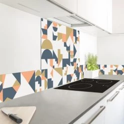 99Déco Crédences Crédence Cuisine En Alu Fond De Hotte L90 X H70cm -Plaques et lettrages Soldes credence cuisine en alu fond de hotte l90 x h70cm 100