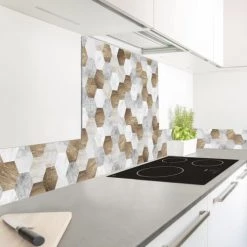 99Déco Crédences Crédence Cuisine En Alu Fond De Hotte L90xH70cm 12 99Déco Crédences Crédence Cuisine En Alu Fond De Hotte L90xH70cm -Plaques et lettrages Soldes credence cuisine en alu fond de hotte l90xh70cm 10