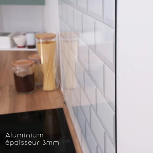 99Déco Crédences Crédence Cuisine En Alu Fond De Hotte L90xH70cm 5 99Déco Crédences Crédence Cuisine En Alu Fond De Hotte L90xH70cm – Image 3