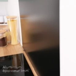 99Déco Crédences Crédence Cuisine En Alu Lot De 2 Bandeaux L100xH20cm -Plaques et lettrages Soldes credence cuisine en alu lot de 2 bandeaux l100xh20cm 12